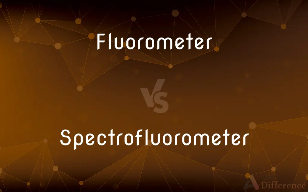 Fluorometer vs. Spectrofluorometer — What's the Difference?