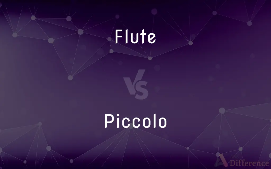 Flute vs. Piccolo — What's the Difference?