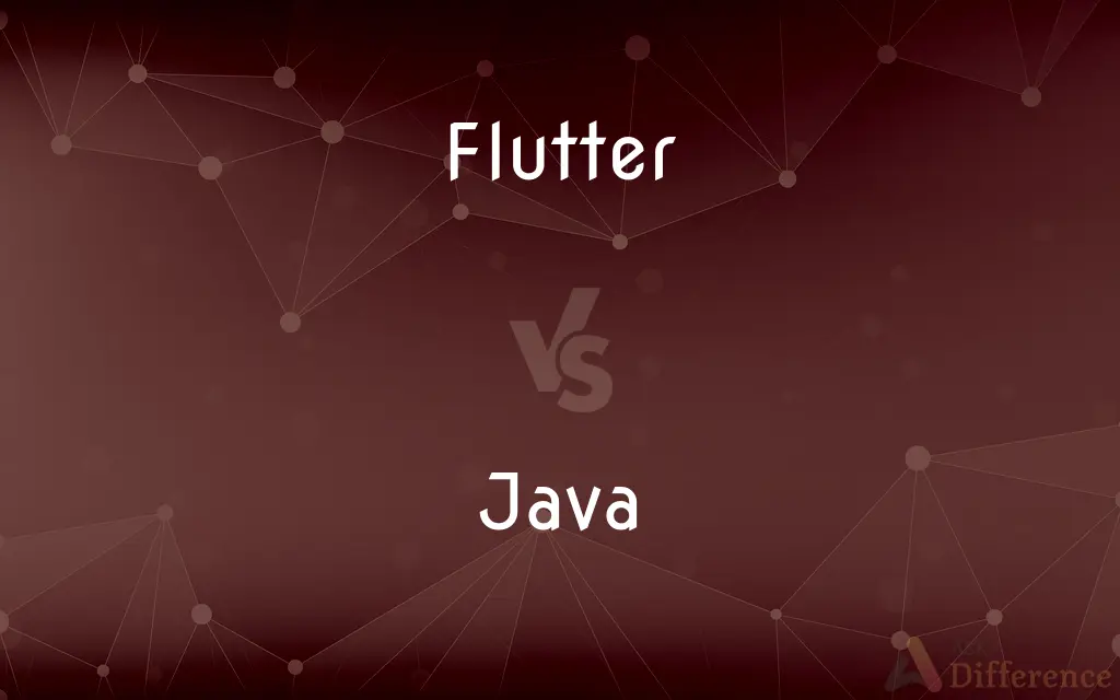 Flutter vs. Java — What's the Difference?