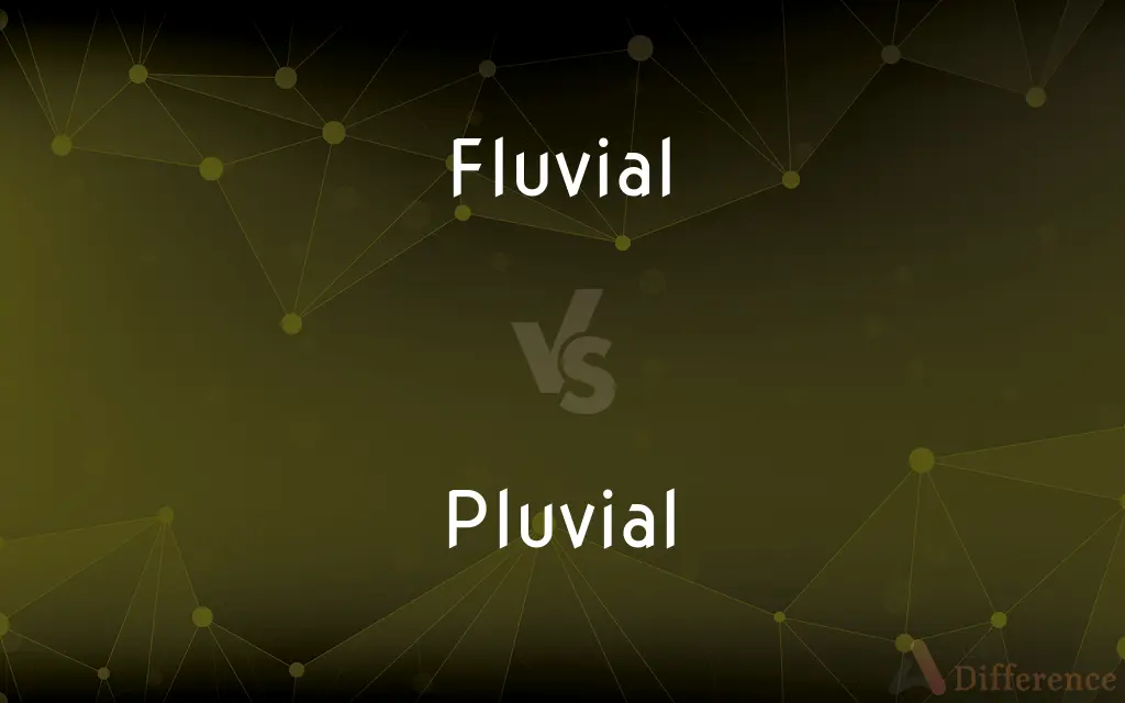 Fluvial vs. Pluvial — What's the Difference?