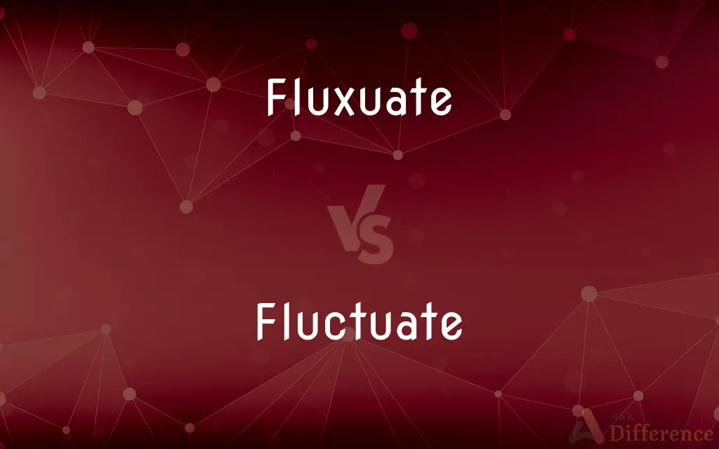 Fluxuate vs. Fluctuate — Which is Correct Spelling?