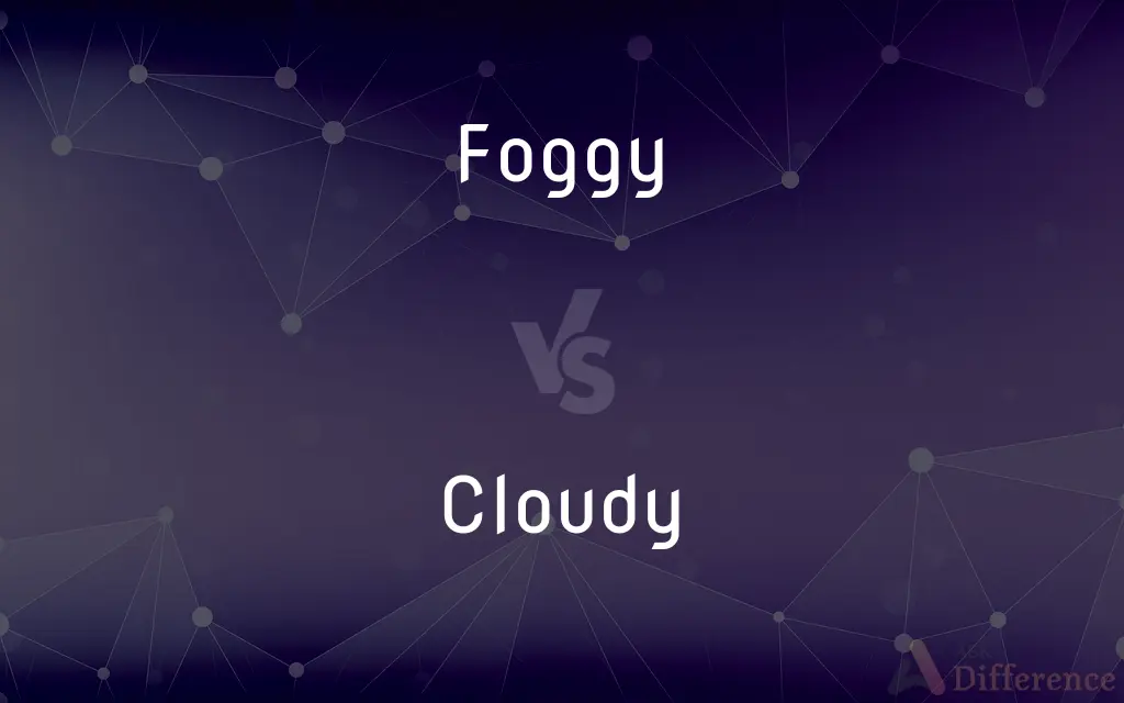 Foggy vs. Cloudy — What's the Difference?