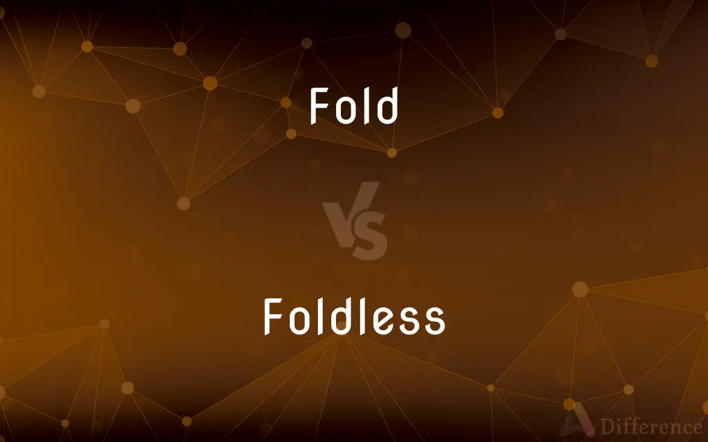 Fold vs. Foldless — What's the Difference?