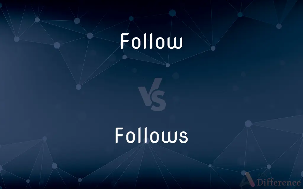 Follow vs. Follows