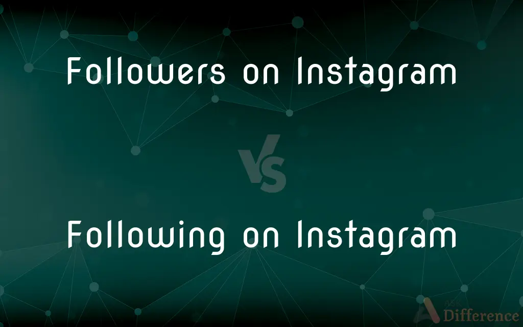 Followers on Instagram vs. Following on Instagram — What's the Difference?