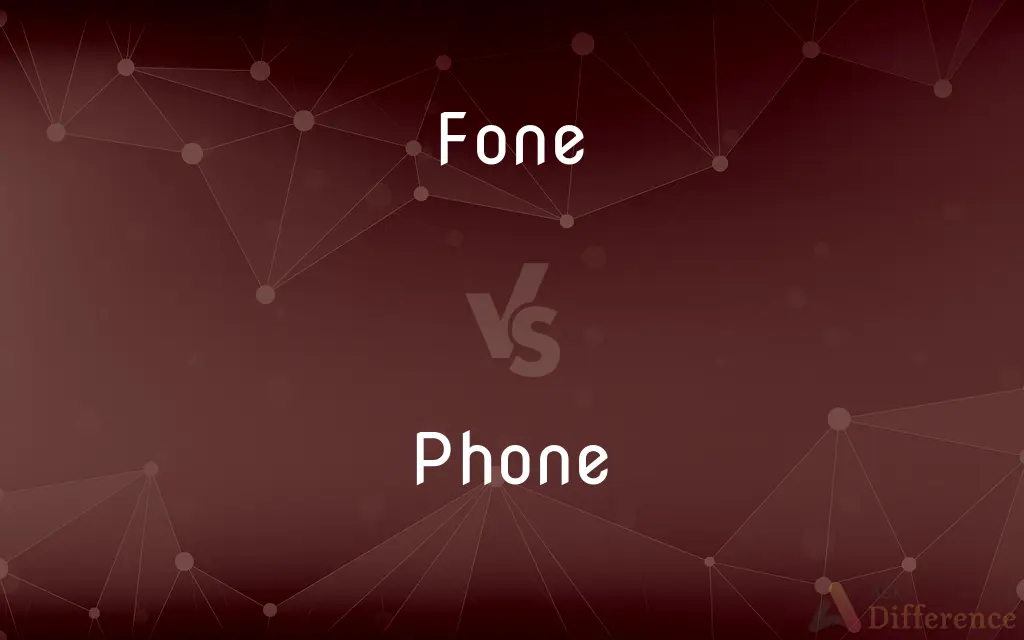 Fone vs. Phone — What's the Difference?