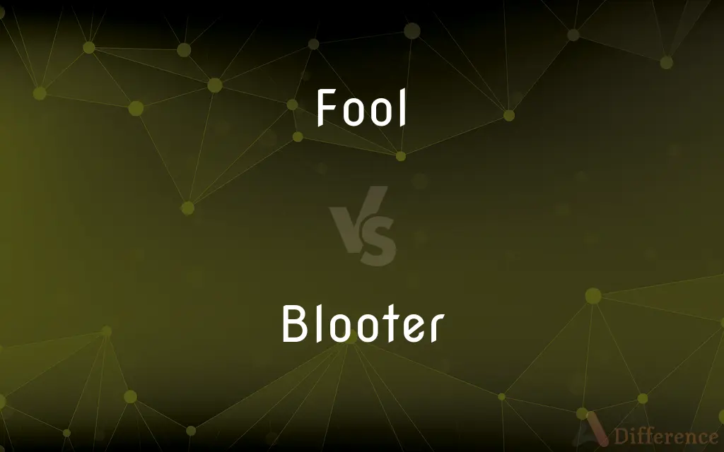Fool vs. Blooter — What's the Difference?
