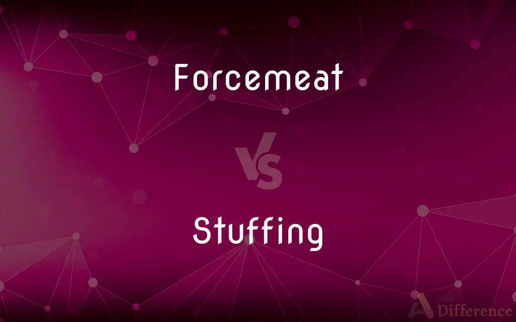 Forcemeat vs. Stuffing — What's the Difference?