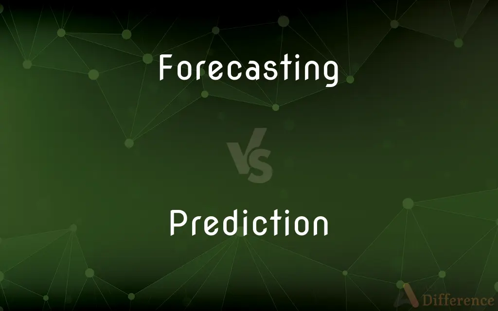 Forecasting vs. Prediction — What's the Difference?