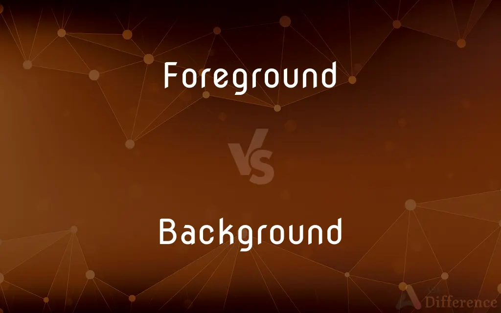 Foreground vs. Background — What's the Difference?