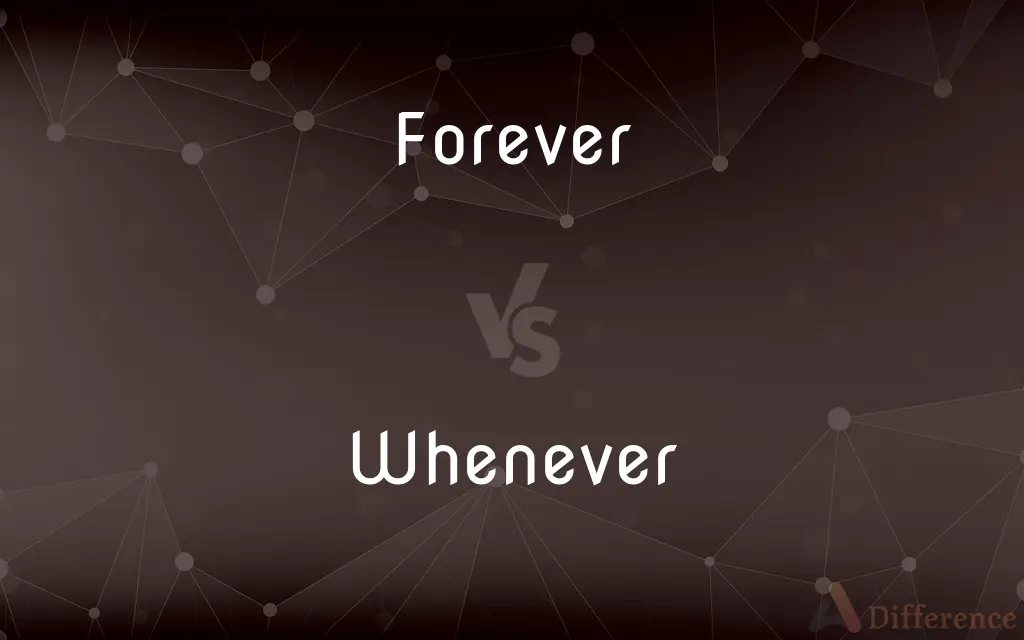 Forever vs. Whenever — What's the Difference?