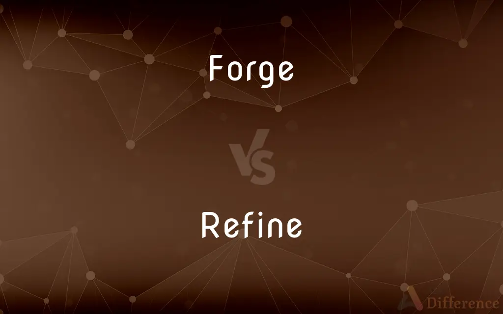 Forge vs. Refine — What's the Difference?