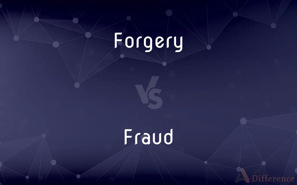 Forgery vs. Fraud — What's the Difference?
