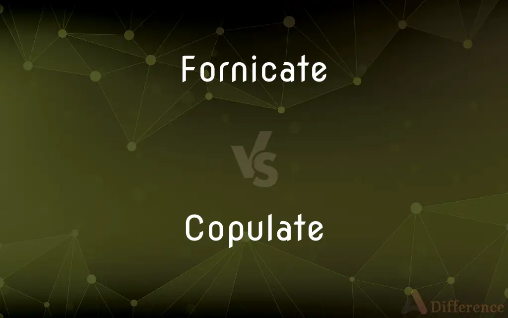Fornicate vs. Copulate — What's the Difference?