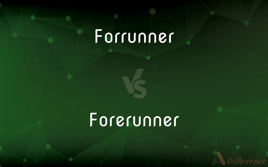 Forrunner vs. Forerunner — Which is Correct Spelling?