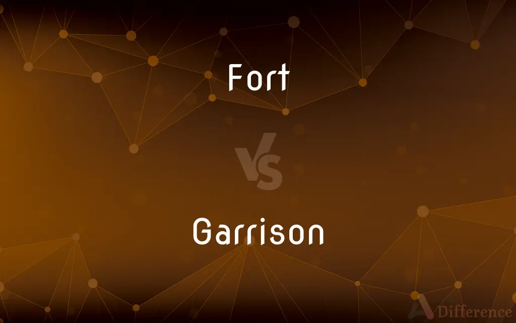 Fort vs. Garrison — What's the Difference?