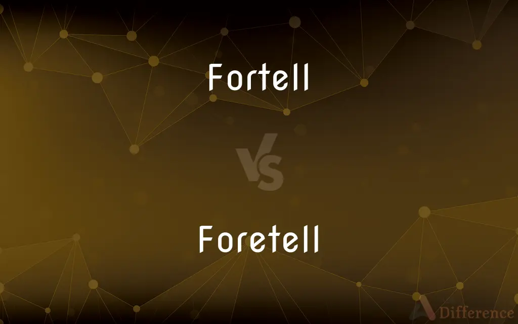 Fortell vs. Foretell — Which is Correct Spelling?