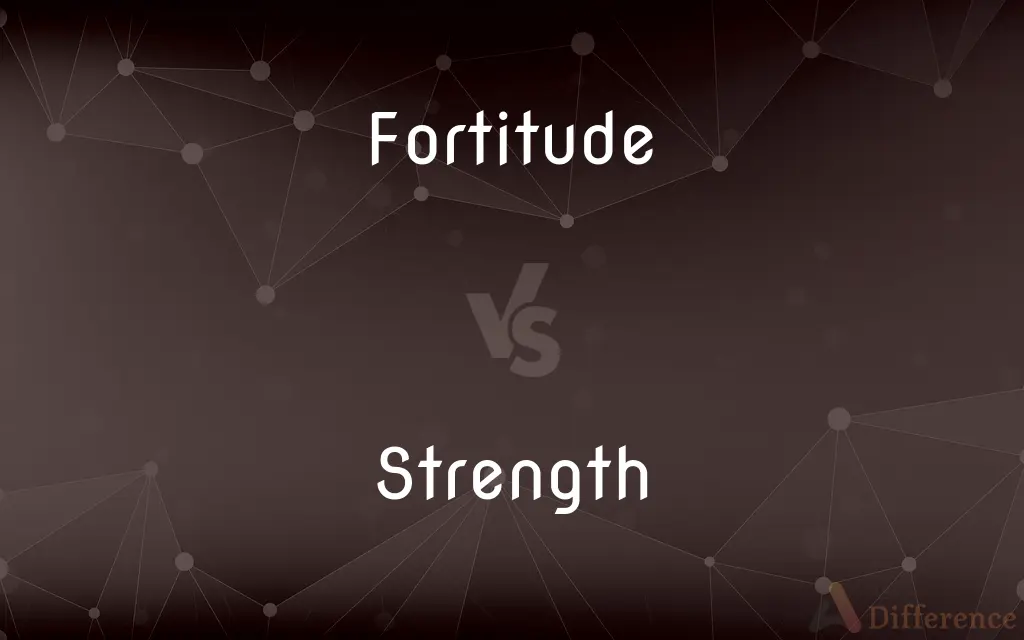 Fortitude vs. Strength — What's the Difference?
