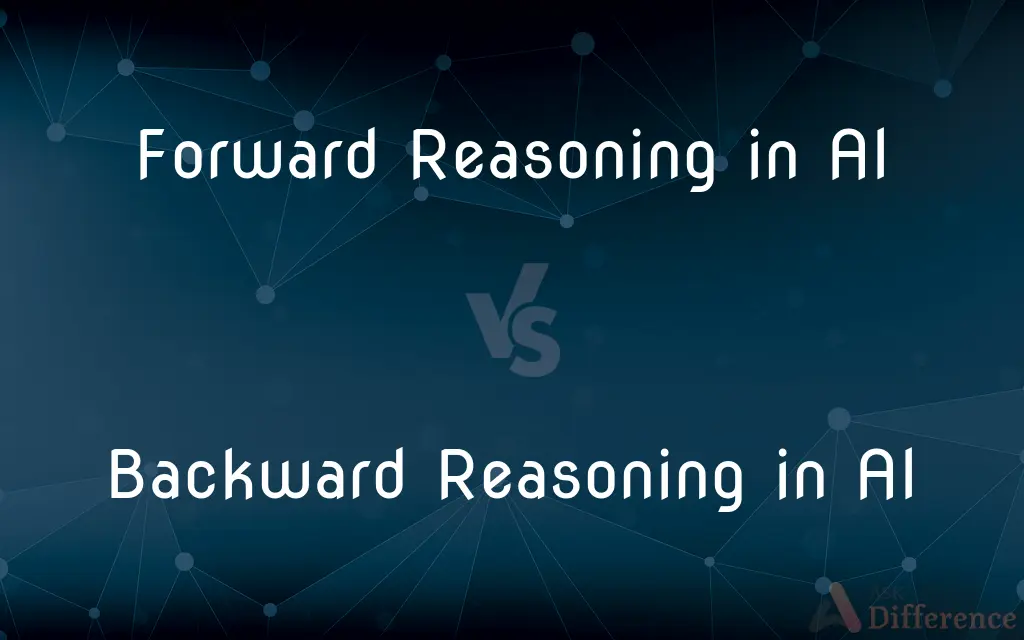 Forward Reasoning in AI vs. Backward Reasoning in AI — What's the Difference?