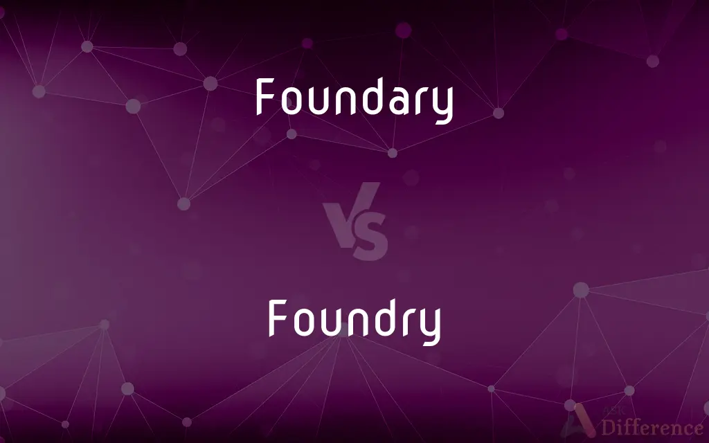 Foundary vs. Foundry — Which is Correct Spelling?