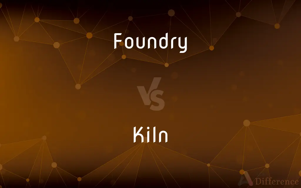 Foundry vs. Kiln — What's the Difference?
