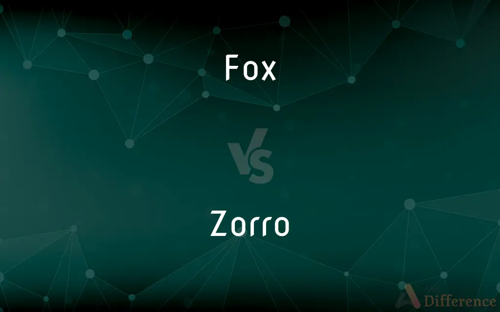 Fox vs. Zorro — What's the Difference?
