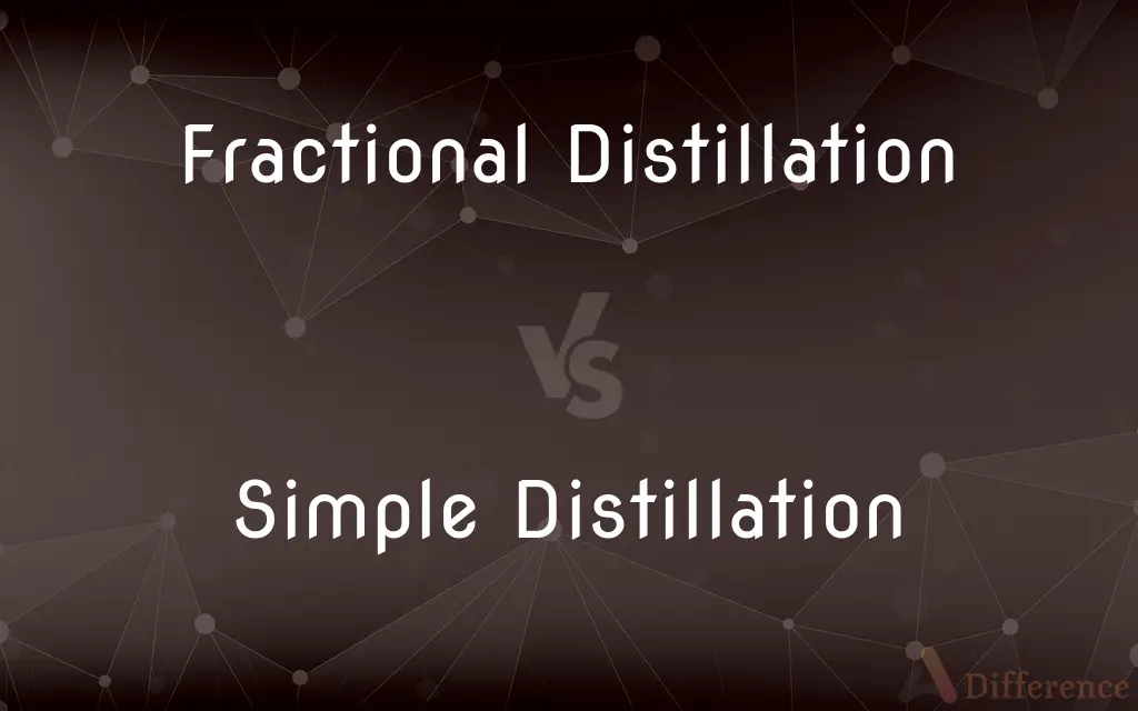 Fractional Distillation vs. Simple Distillation — What's the Difference?