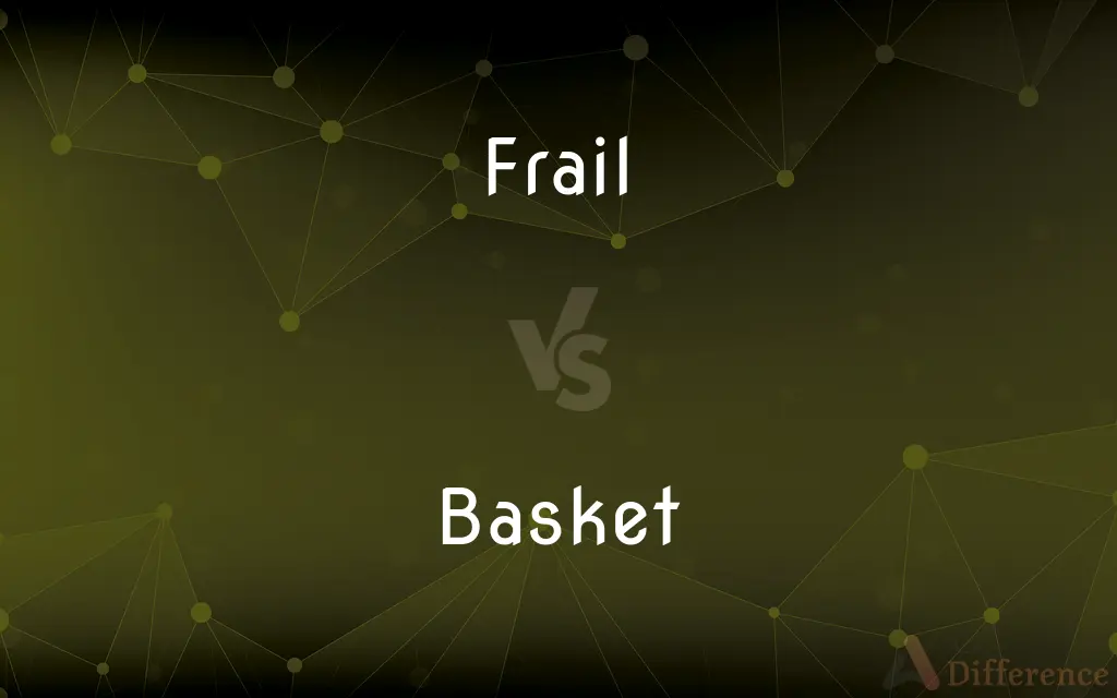 Frail vs. Basket — What's the Difference?