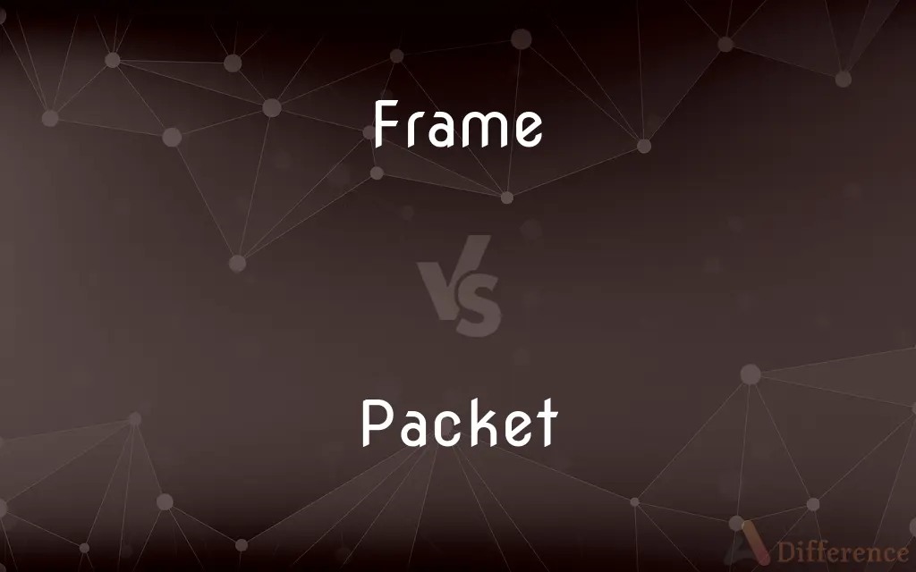 Frame vs. Packet — What's the Difference?