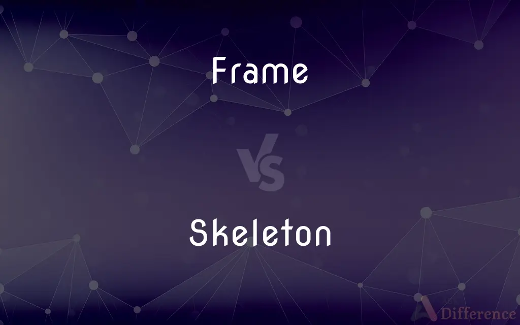 Frame vs. Skeleton — What's the Difference?