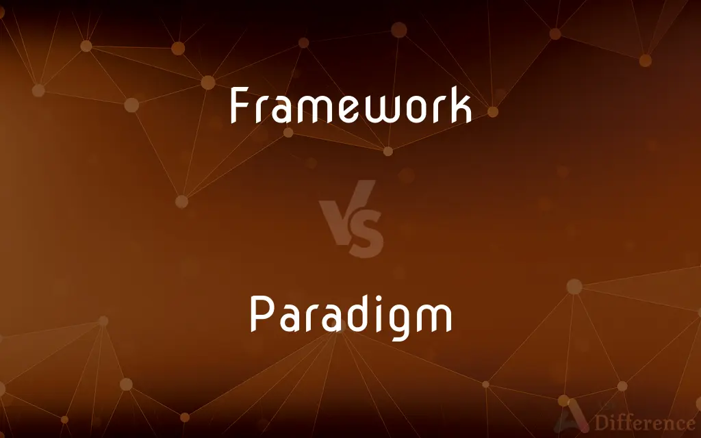 Framework vs. Paradigm — What's the Difference?