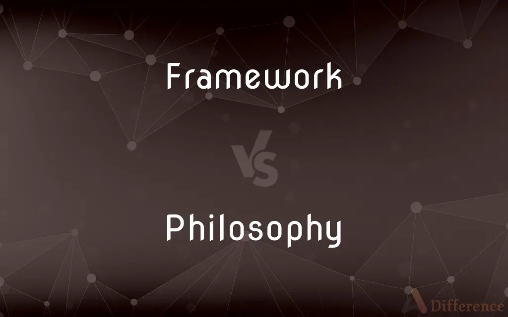 Framework vs. Philosophy — What's the Difference?