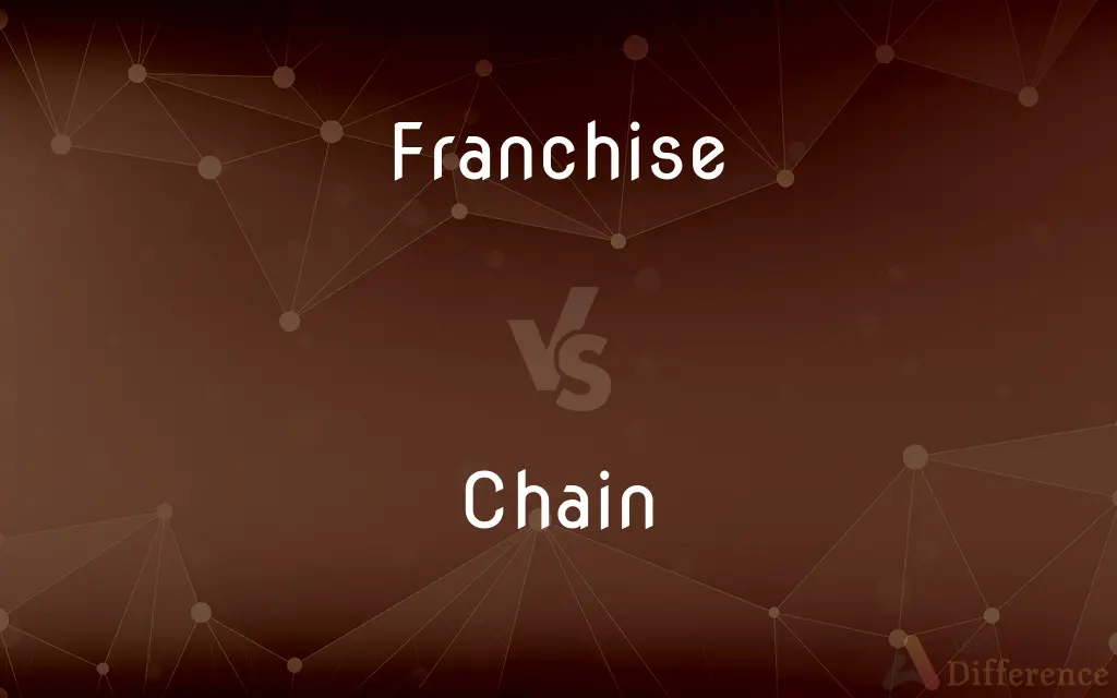 Franchise vs. Chain — What's the Difference?
