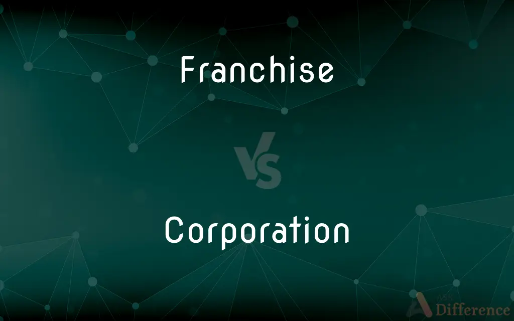 Franchise vs. Corporation — What's the Difference?
