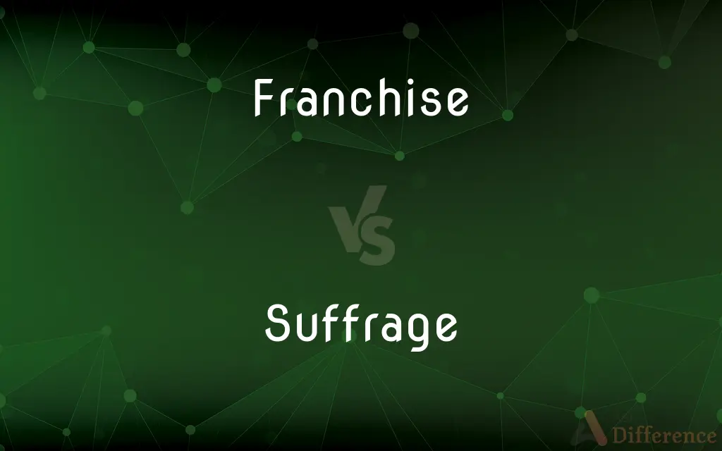 Franchise vs. Suffrage — What's the Difference?