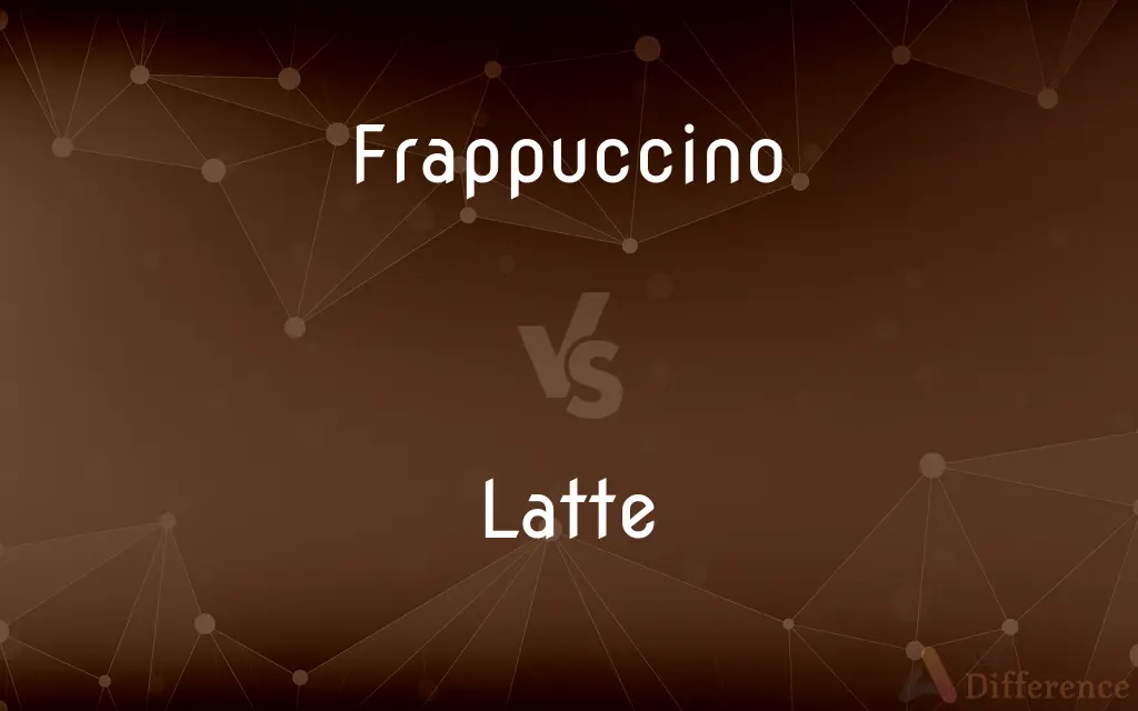 Frappuccino vs. Latte — What's the Difference?