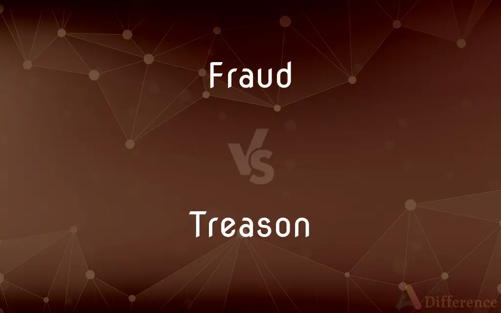 Fraud vs. Treason — What's the Difference?