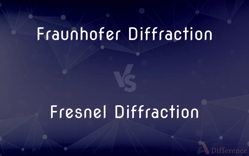 Fraunhofer Diffraction vs. Fresnel Diffraction — What's the Difference?