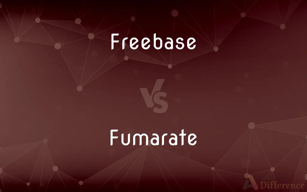 Freebase vs. Fumarate — What's the Difference?