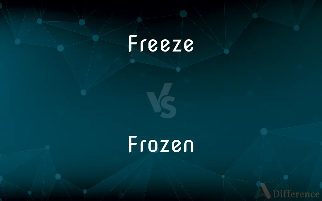 Freeze vs. Frozen — What's the Difference?