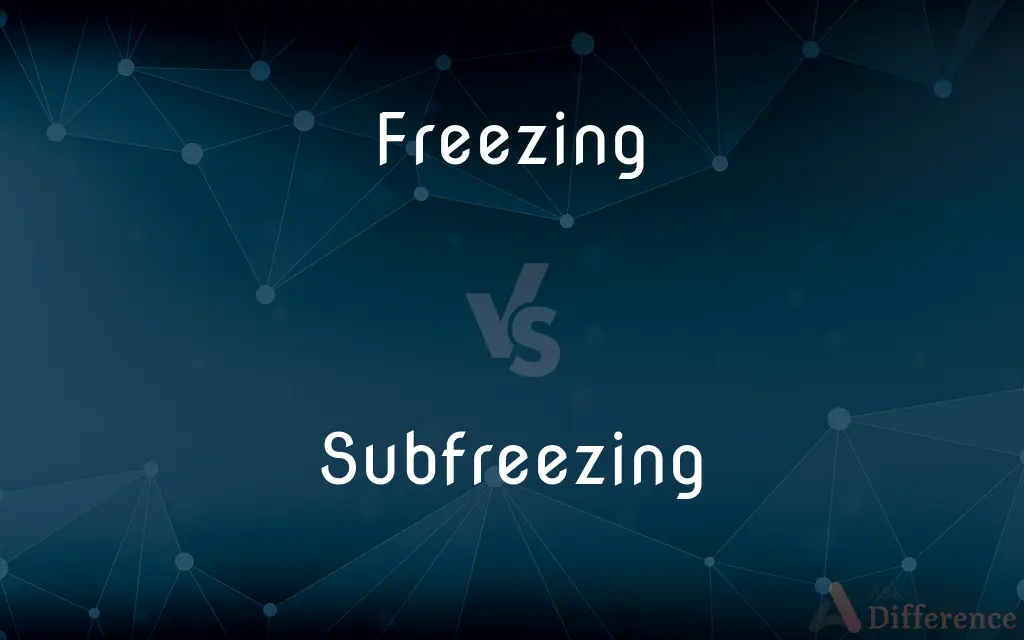 Freezing vs. Subfreezing — What's the Difference?