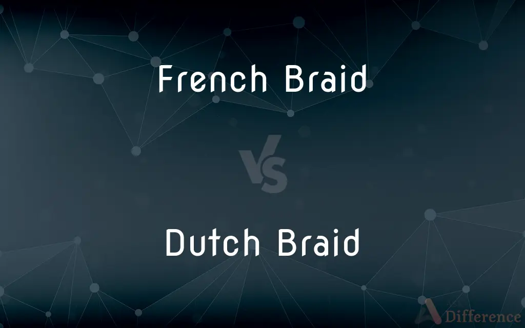 French Braid vs. Dutch Braid — What's the Difference?