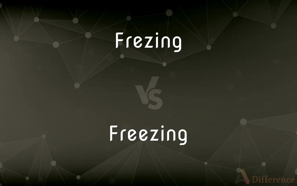 Frezing vs. Freezing — Which is Correct Spelling?