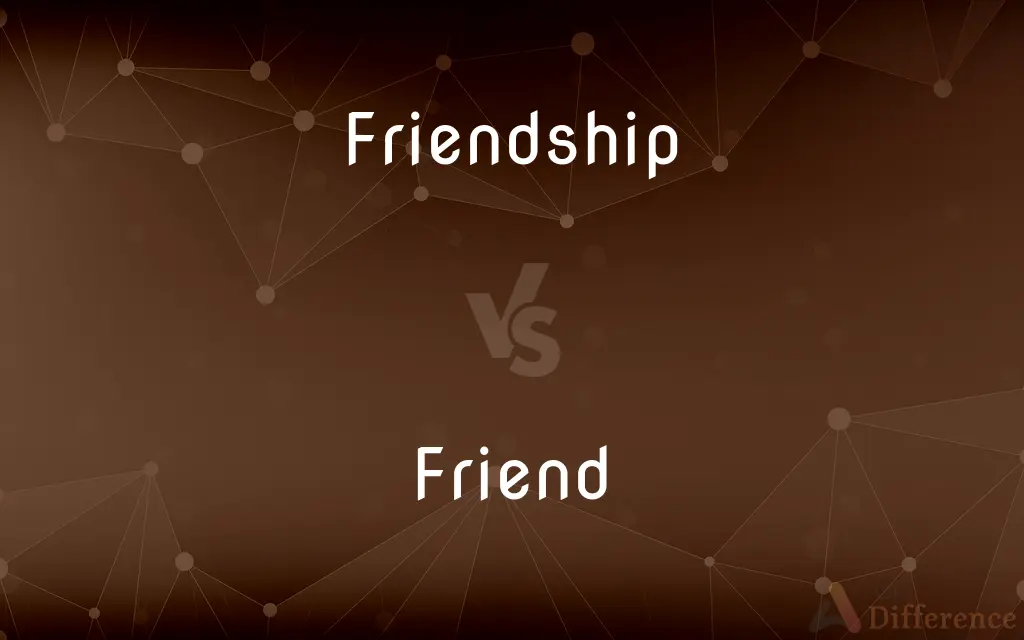 Friendship vs. Friend — What's the Difference?