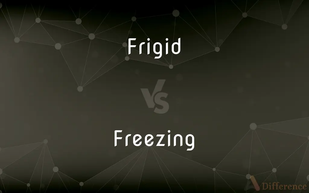 Frigid vs. Freezing — What's the Difference?