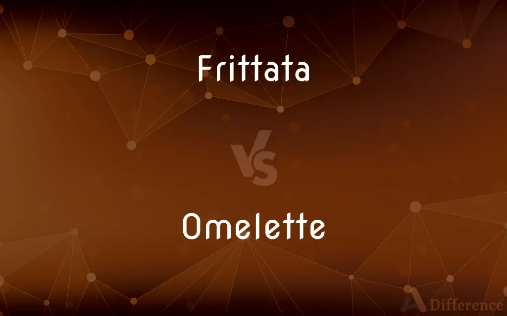 Frittata vs. Omelette — What's the Difference?