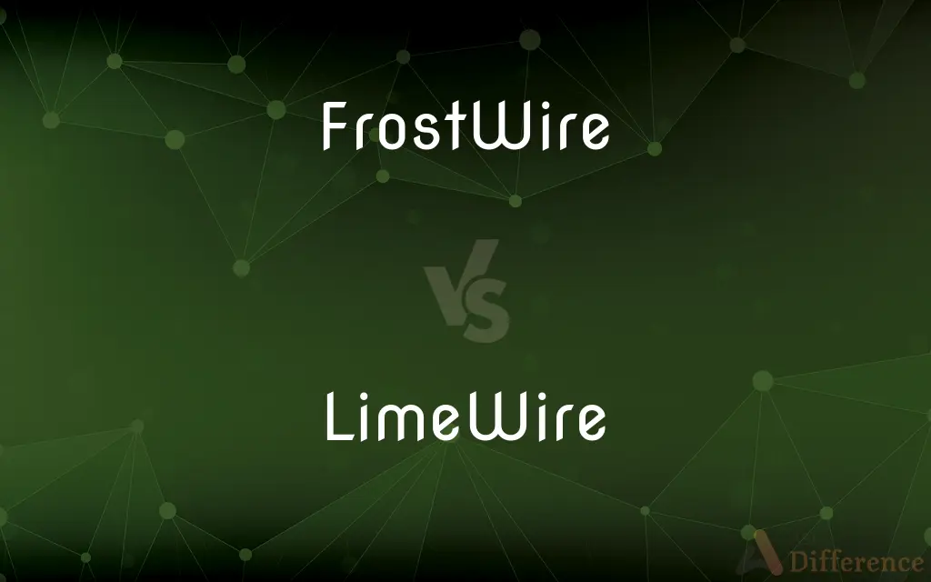 FrostWire vs. LimeWire — What's the Difference?