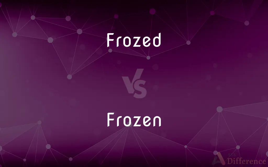 Frozed vs. Frozen — Which is Correct Spelling?