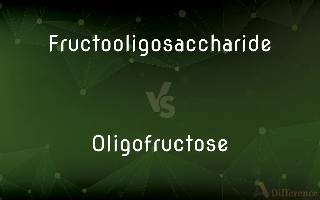 Fructooligosaccharide vs. Oligofructose — What's the Difference?
