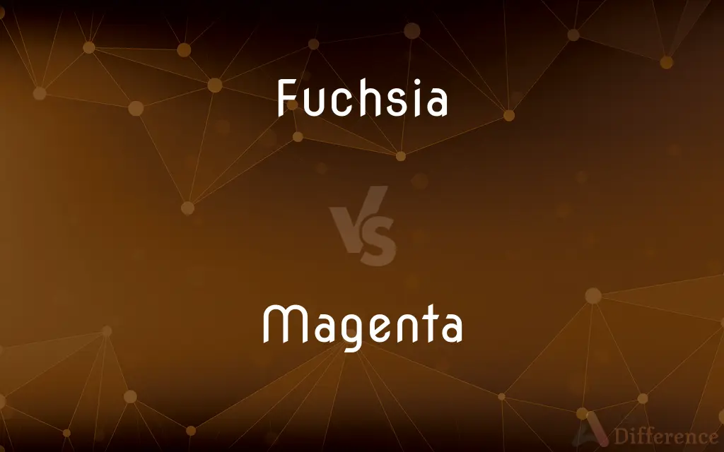 Fuchsia vs. Magenta — What's the Difference?